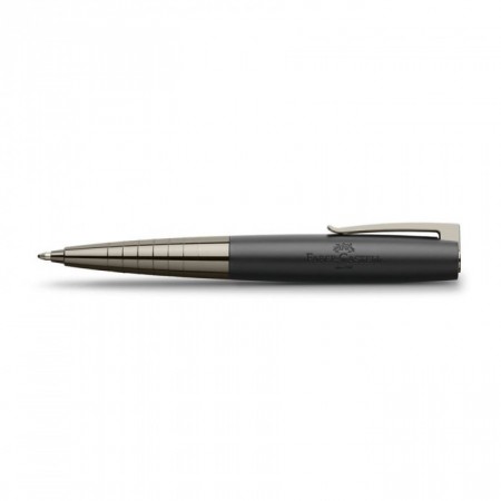Loom Twist Ballpoint Pen, Broad, Anthracite Shiny